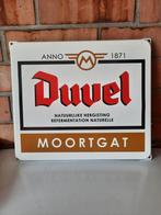 Emaille reclamebord duvel, Reclamebord, Ophalen of Verzenden, Zo goed als nieuw