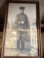 Oude foto van duitse soldaat, Verzamelen, Ophalen of Verzenden