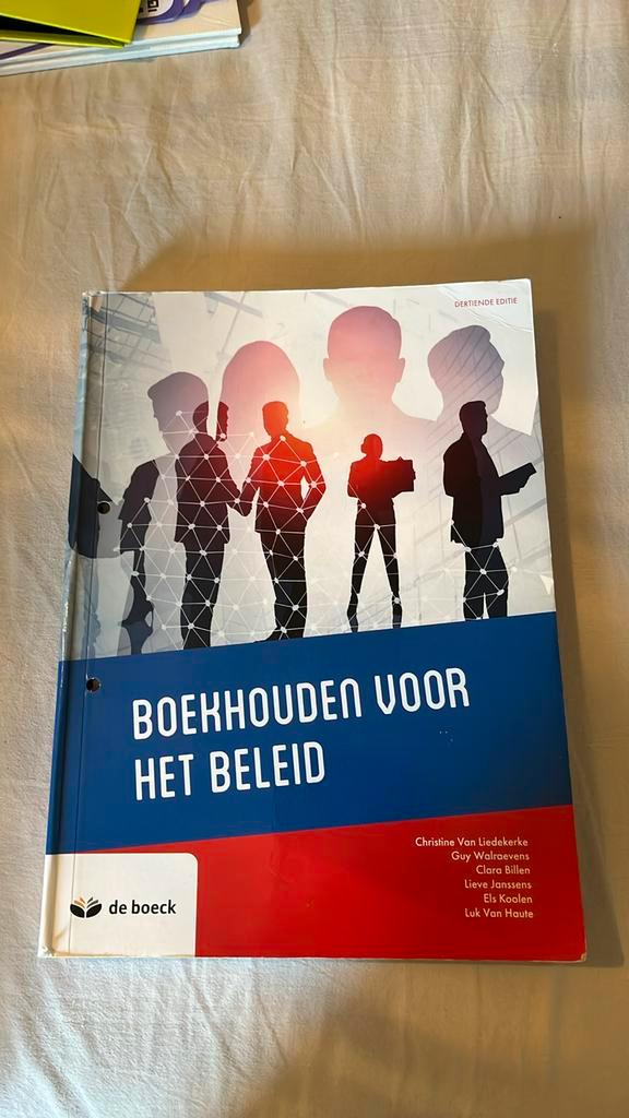 Boekhouden voor het beleid 2022, Boeken, Schoolboeken, Gelezen, Nederlands, Overige niveaus, Ophalen of Verzenden