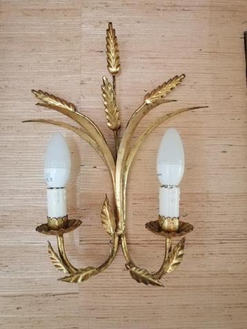 3 anciennes appliques, lampes murales disponible aux enchères