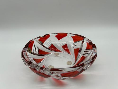 AURORE kristallen asbak van Val Saint-Lambert, Antiek en Kunst, Antiek | Glaswerk en Kristal, Ophalen of Verzenden