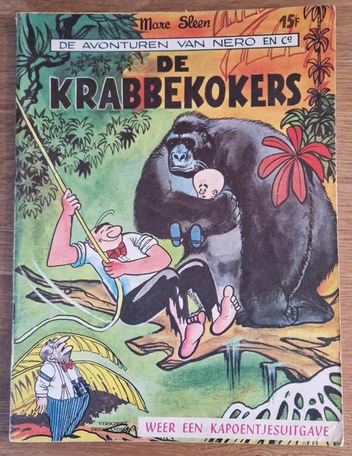 Nero - De krabbekokers -50-1e dr-1964 Strip, Boeken, Stripverhalen, Gelezen, Eén stripboek, Verzenden