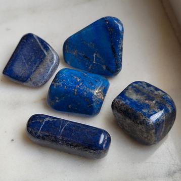 Lapis Lazuli uit Afghanistan 5 stuks
