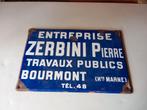 Plaque émaillée, Ophalen, Gebruikt