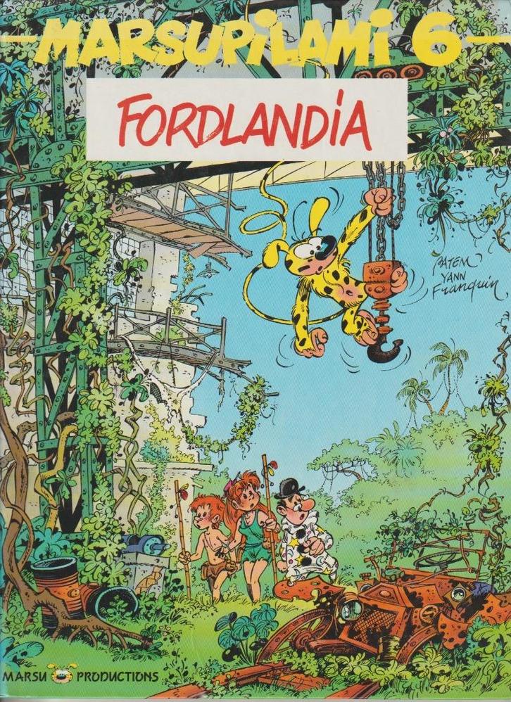 Strip Marsipulami nr. 6 - Fordlandia - Hardcover., Boeken, Stripverhalen, Verzenden
