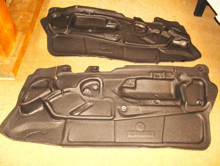 BMW E46 coupe & cabrio geluidsisolatie deur - Links + Rechts, Auto-onderdelen, Carrosserie, Deur, BMW, Voor, Links, Rechts, Gebruikt