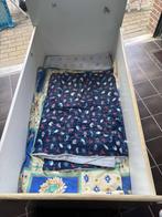 Kinderbedje met matras en dekbed, Ophalen, Gebruikt, 70 tot 85 cm, Minder dan 140 cm