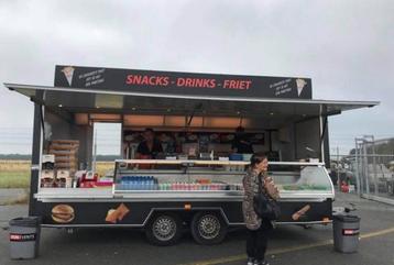 Snackwagen / Verkoopwagen / Foodtruck  beschikbaar voor biedingen