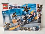 Lego Marvel Avengers Captain America: Outriders attack 76123, Comme neuf, Ensemble complet, Enlèvement, Lego