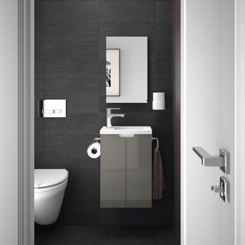 Allibert fonteinmeubel met spiegel, wasbakje + 2 accessoires, Huis en Inrichting, Badkamer | Badkamermeubels, Nieuw, Wastafelkast