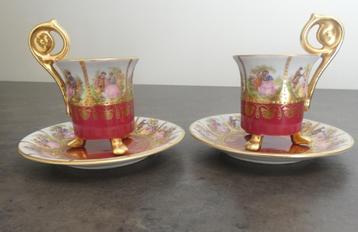 2x speciaal kop en schotel Waldershop Bavaria [1792-C] beschikbaar voor biedingen