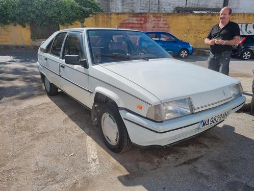 Citroën Bx 1.9 diesel, Auto's, Oldtimers, Bedrijf, Te koop, Citroën, Diesel, Berline, 4 deurs, Handgeschakeld, Wit, Grijs, Stof