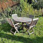 Tuintafelset "Teak & Garden", Ophalen, Gebruikt, Hout, Tuinset