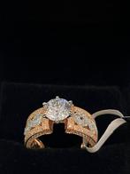 Jeulia zilver rose ring 925, Verzamelen, Ophalen of Verzenden, Zo goed als nieuw