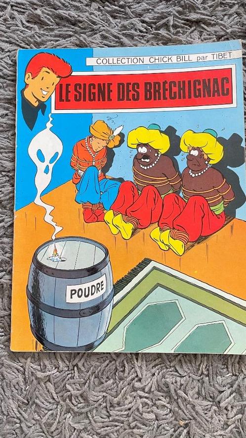 série Chick Bill : Le signe des Bréchignac Lombard E.O. 1969, Boeken, Stripverhalen, Gelezen, Eén stripboek, Ophalen of Verzenden