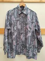 Herenhemd/Unisex - Vintage Ninetie's Mt. L/XL, Blauw, Vintage, Ophalen of Verzenden, Zo goed als nieuw