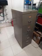 Metalen dossierkast, Huis en Inrichting, Kasten | Roldeurkasten en Archiefkasten, Ophalen, Minder dan 50 cm, Gebruikt, Met slot