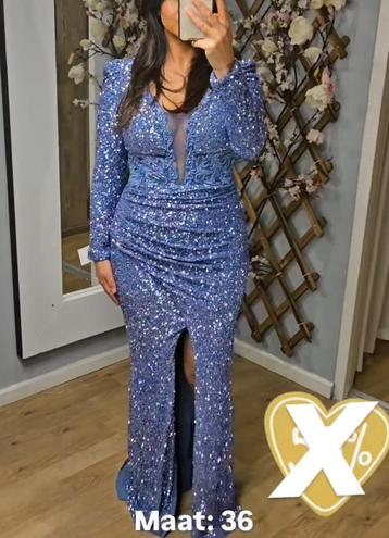 Robe de soiree 36 - louer 80€ seulement 🥰🤩 beschikbaar voor biedingen