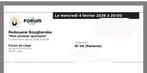 2 places Redouane bougheraba liege 4 fevrier, Tickets & Billets