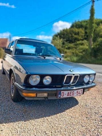 BMW E28 525i met weinig km. Kopen of ruilen beschikbaar voor biedingen