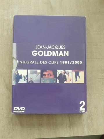 JJ Goldman "Integrale des clips 1981-2000" 2 dvds