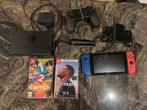 Nintendo switch met games en bakje, Ophalen of Verzenden