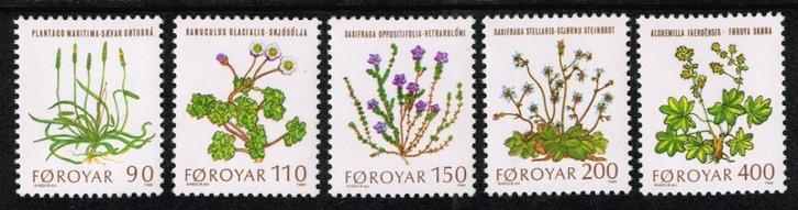 Postzegels uit de Faeroer Islands - K 1355 - bloemen, Postzegels en Munten, Postzegels | Europa | Scandinavië, Postfris, Denemarken