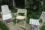 chaise et fauteuils de jardin, Ophalen, Plastic, Inklapbaar