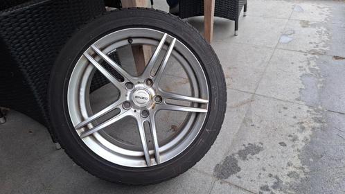 Enzo 17" velgen (5x120) met all-season banden, Auto-onderdelen, Banden en Velgen, Banden en Velgen, All Season, 17 inch, 225 mm