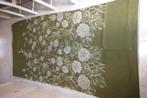 gordijn met 2 verschillende kleuren / kanten, Groen, 200 cm of meer, Ophalen of Verzenden, Zo goed als nieuw