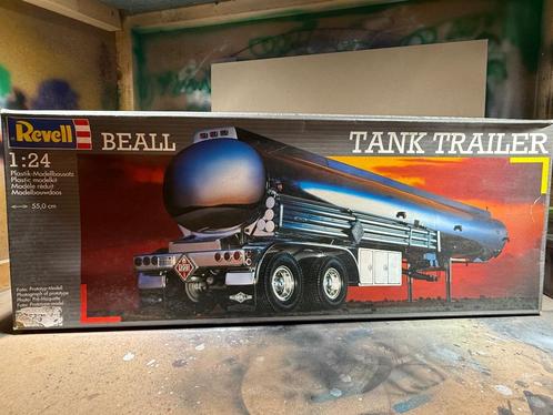 Revell Beal Tank Trailer, Hobby en Vrije tijd, Modelbouw | Auto's en Voertuigen, Nieuw, Overige typen, Groter dan 1:32, Revell