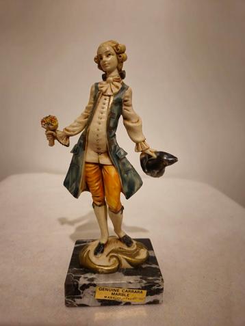 Depose Victorian Figurines on Marble Set of 2 7.5 inches Ita beschikbaar voor biedingen