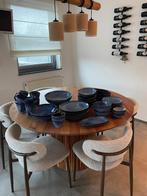 Servies Toscane Xenos Blauw, Maison & Meubles, Assiettes(s), Enlèvement ou Envoi, Poterie, Comme neuf