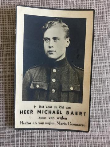 Oorlogsslachtoffer Baert Ingelmunster +1945 Duitsland WOII beschikbaar voor biedingen