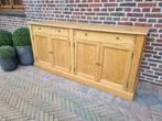 Buffet en chêne LIVRAISON GRATUITE, Avec tablette(s), 150 à 200 cm, Landelijk, Enlèvement
