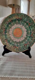 Chinees antiek porseleinen bord, Antiek en Kunst, Ophalen of Verzenden
