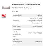 achter bumper nog nieuw!, Auto-onderdelen, Carrosserie, Ophalen, Nieuw, Achter, Bumper
