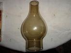 glas voor olielamp b :7,50 hoogte :24 cm, Antiek en Kunst, Ophalen