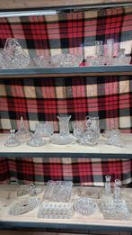 Lot van 25 kristallen objecten, ook apart te koop, Enlèvement