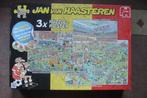 3 puzzels Jan Van Haasteren 1000+750+500 st voetbal, Hobby en Vrije tijd, Denksport en Puzzels, Verzenden, Gebruikt, Legpuzzel