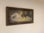 Jugendstil Litho Fr. Laubnitz "Das Nesthäkchen" DDR, Antiek en Kunst, Ophalen of Verzenden