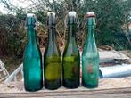 Oude vintage bierflessen Arnold Lievens Bassevelde, Ophalen of Verzenden, Gebruikt