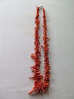 koraal halsketting, Handtassen en Accessoires, Kettingen, Ophalen, Nieuw, Oranje, Steen of Mineraal