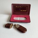 vintage gasaansteker in etui, Ophalen of Verzenden, Zo goed als nieuw, Aansteker