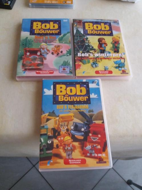 dvd bob de bouwer 3 verschillende, Cd's en Dvd's, Dvd's | Kinderen en Jeugd, Gebruikt, Tv fictie, Overige genres, Alle leeftijden