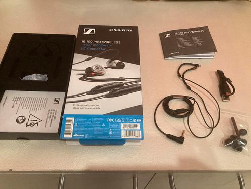Jack plug cable + oortjes van IE 100 PRO WIRELES SENNHEISER, Audio, Tv en Foto, Hoofdtelefoons, Sennheiser, Ophalen of Verzenden