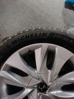 4 Citroën DS4 1.6 Michelin winterbanden op 17" velgen, Auto-onderdelen, Banden en Velgen, Ophalen, 17 inch, Winterbanden, Band(en)