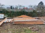 Hout afbraak tuinhuis, Ophalen