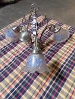 Luchter met bloemen, Huis en Inrichting, Lampen | Kroonluchters, Ophalen, Zo goed als nieuw