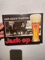 Jack-op reclame 1982, Verzamelen, Ophalen of Verzenden, Zo goed als nieuw, Reclamebord, Plaat of Schild, Overige merken